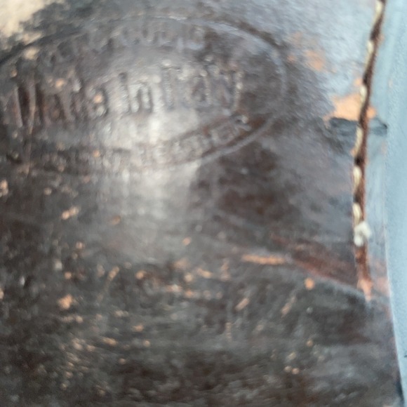 Mercanti Fiorenti Italy)‎ black leather Horse-Bit Dress Loafers sz 10.5 D - Picture 12 of 12